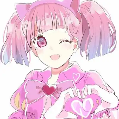 舞法天女闺蜜头像 朵密