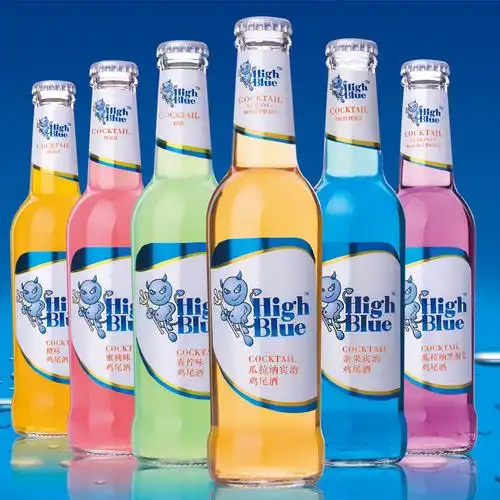 【冰锐洋酒批发】蓝精伶预调酒 275ml鸡尾酒