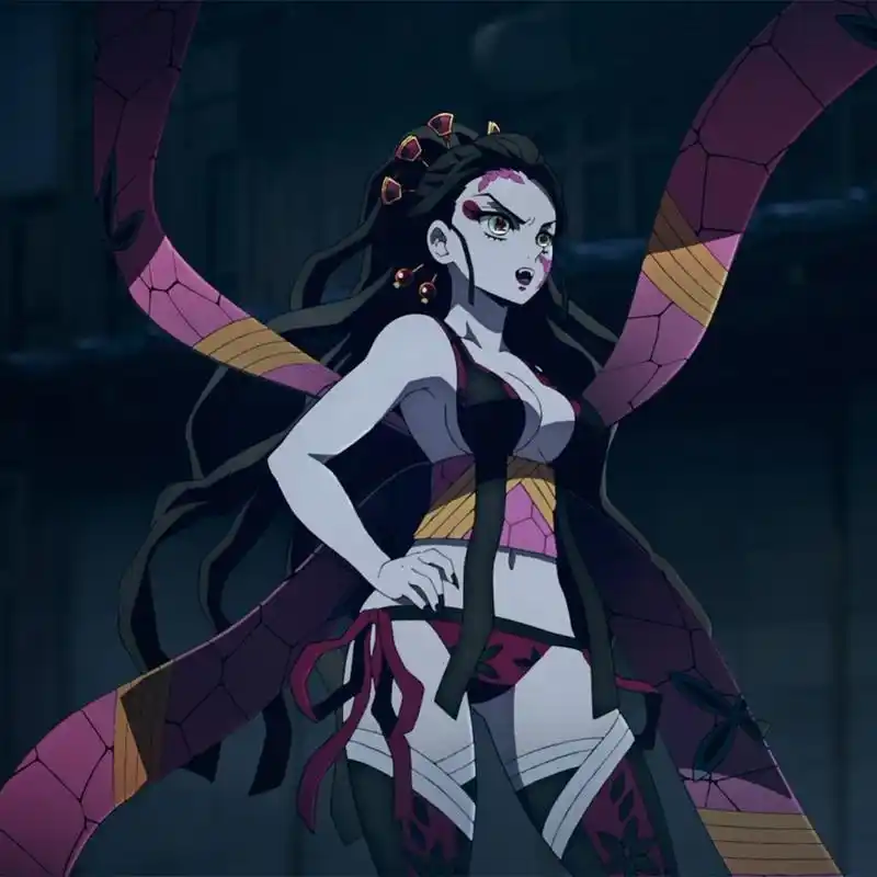 鬼灭之刃堕姬美图分享,集美丽和毒辣一体的鬼