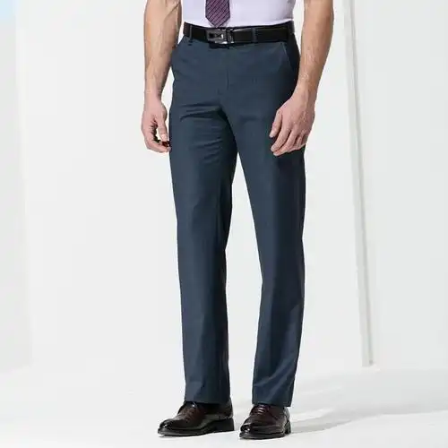 【毛料西裤】九牧王男装西裤男士桑蚕丝舒适西装裤直筒长裤商务正装长