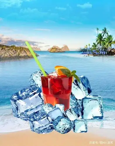 夏季清凉壁纸系列 用冰的清凉赶走似火的炎热