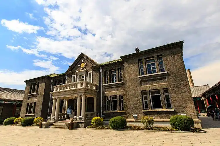 吉林长春伪满皇宫植秀轩图片素材