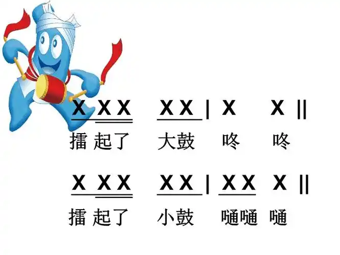 一年级下册音乐课件第三单元大鼓和小鼓3
