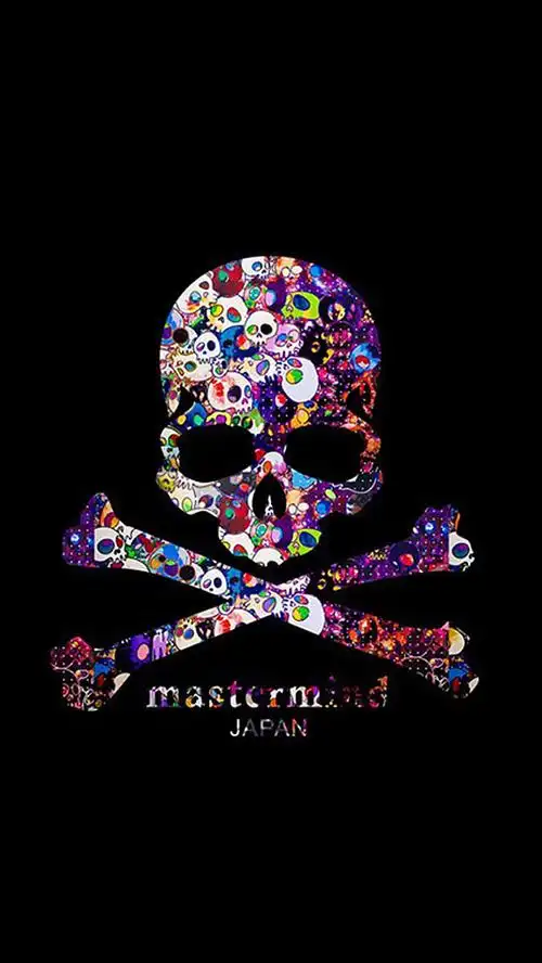 骷髅头图片iphone苹果个性手机壁纸