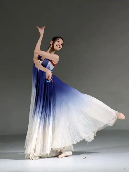 青春舞者 蓝白衣单人舞——素材版