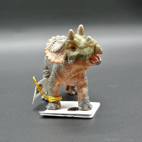 儿童玩具原装正品法国papo欧美恐龙模型三角龙幼崽仿真