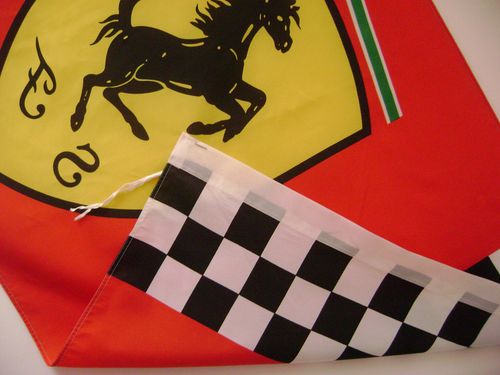 f1包邮法拉利车队队旗正品加厚赛车旗帜4号旗帜