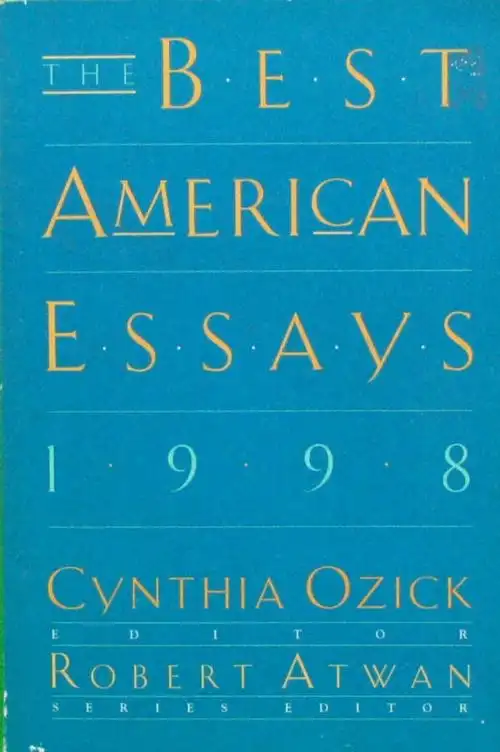 the best american essays 1998 cynthia ozick