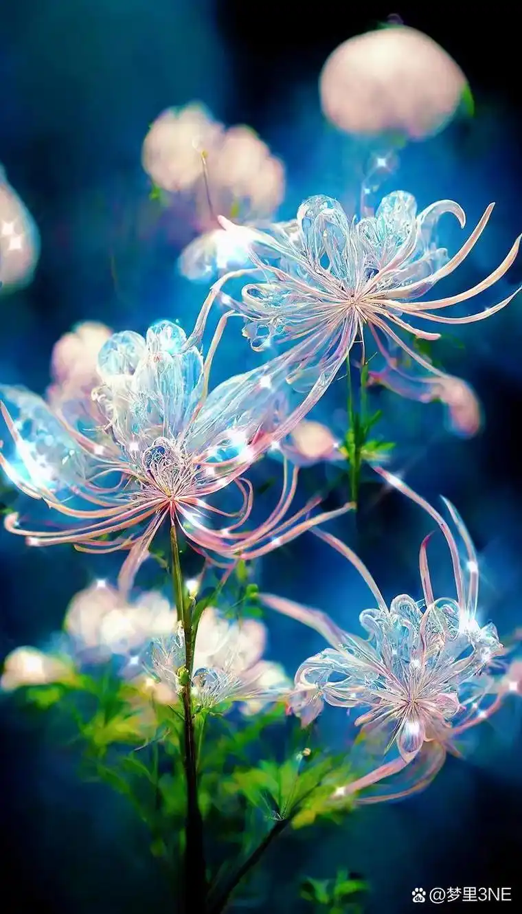 "一词更多地用于描述多种颜色的花朵竞相开放的场面,并不特指彼岸花