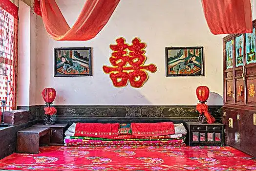中国过去的婚房婚房同里古镇,洞房同里古镇,洞房古代婚房,中国山东省