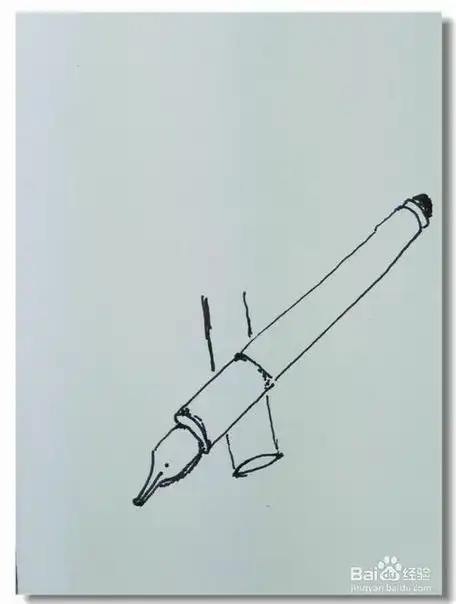 钢笔简笔画钢笔简笔画简单