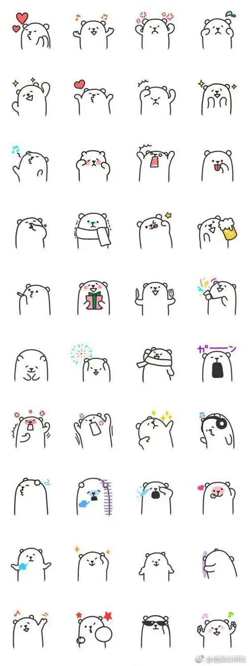 日常小装饰品简笔画