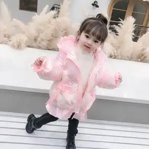 女童棉衣外套女孩冬装韩版洋气可爱0一2三四3到5岁半宝宝加厚棉服