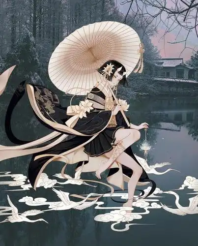 来自多名国内插画师画风潇洒的大作