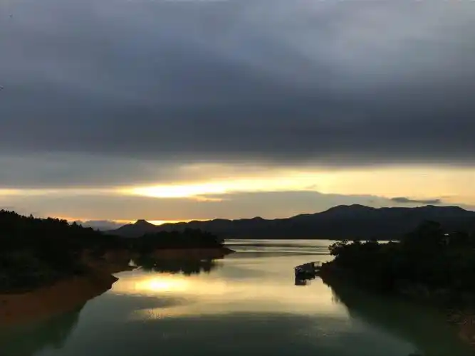 从深圳出发去惠州白盆珠水库的不禁摩路线