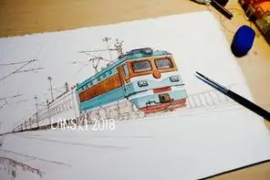 绿皮火车简笔画绿皮火车简笔画图片彩色