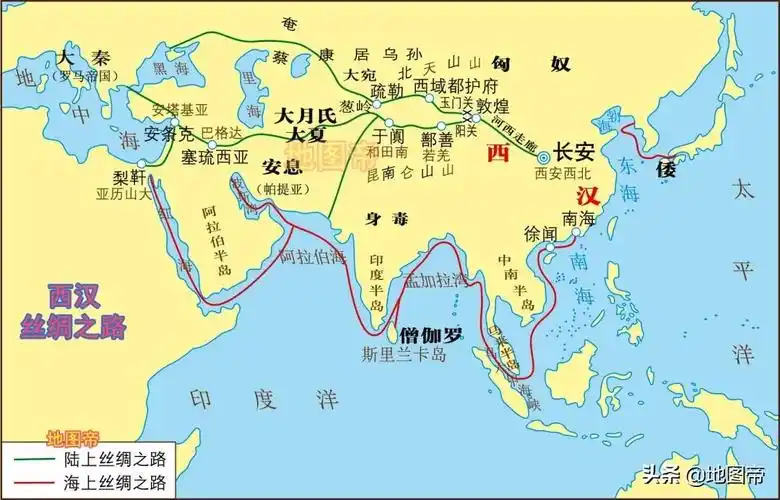 路上丝绸之路起点(为何宋朝元朝之后,丝绸之路从陆地转移到海洋?)