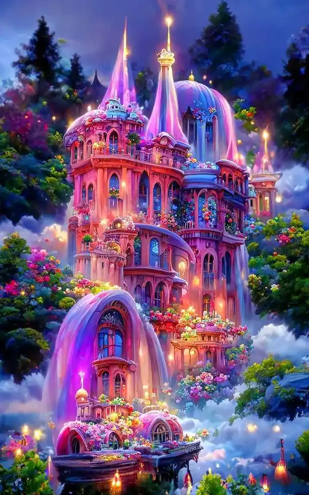 梦幻城堡当然要分享给可爱的你!#图文伙伴计划 #手机壁纸 # - 抖音