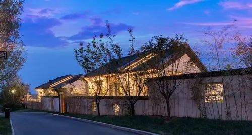 西柏坡李家庄客栈实景拍摄