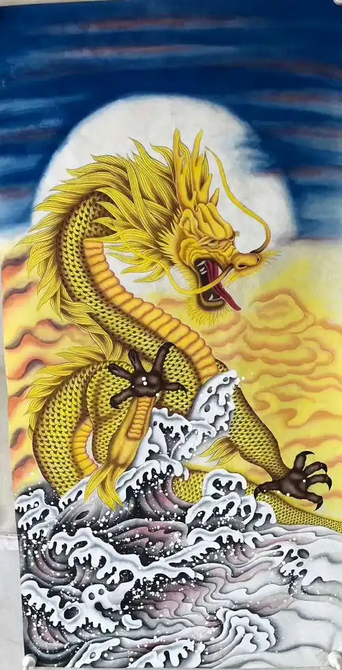 8日妇女节,农历22日龙抬头百年难遇的龙凤节本文中龙凤工笔写意画愿在