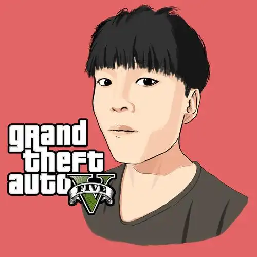 侠盗飞车gta风手绘头像