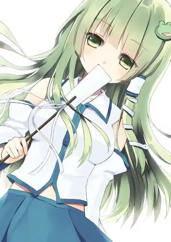 求这张东风谷早苗原图