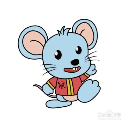 如何画卡通老鼠的简笔画?