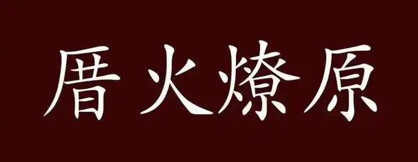 厝火燎原的出处,释义,典故,近反义词及例句用法 - 成语知识