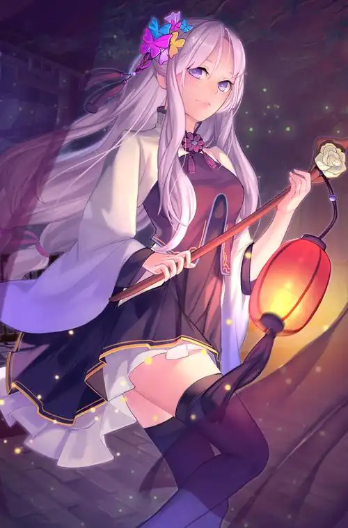 唯美国漫风格《三国罗曼史》游戏卡牌高清原画 女性版三国人物欣赏