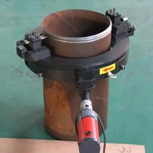 isy351管子坡口机内涨式管道平口机管子端面坡口机不锈钢管坡口机