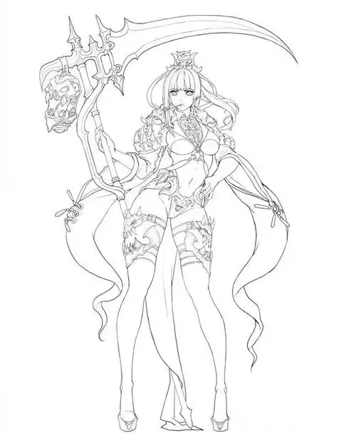 很赞的线稿绘画作品 - 「亚洲·cg原画」贴图区 - cgebook 〓 cg数字