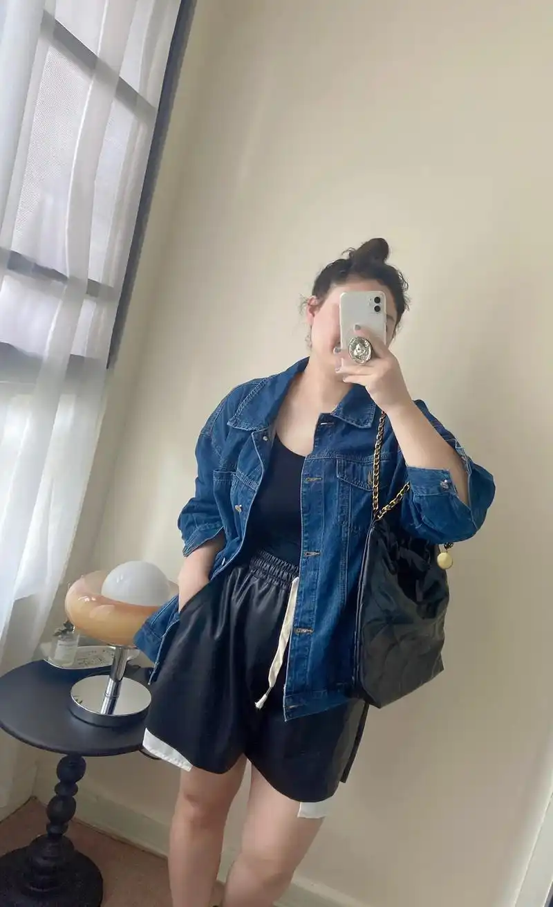 165cm 150斤 | 大码显瘦穿搭.#大码女装120斤到 - 抖音