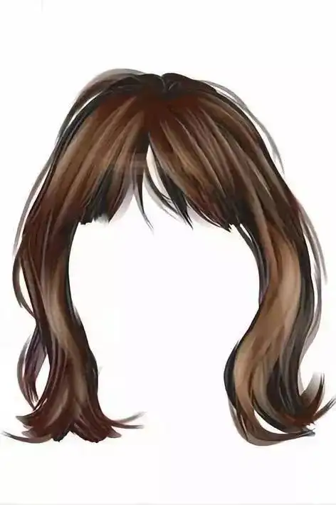 一篇教程教会你数十种发型画法外加ps头发素材拿走不谢