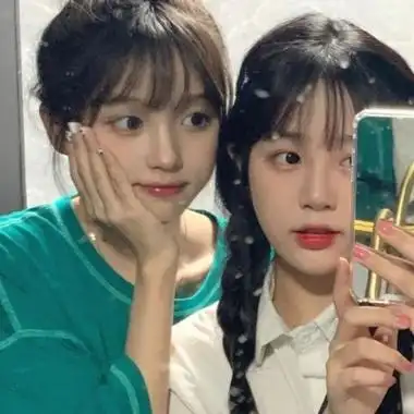 高清双人的qq女生闺蜜头像三张图片