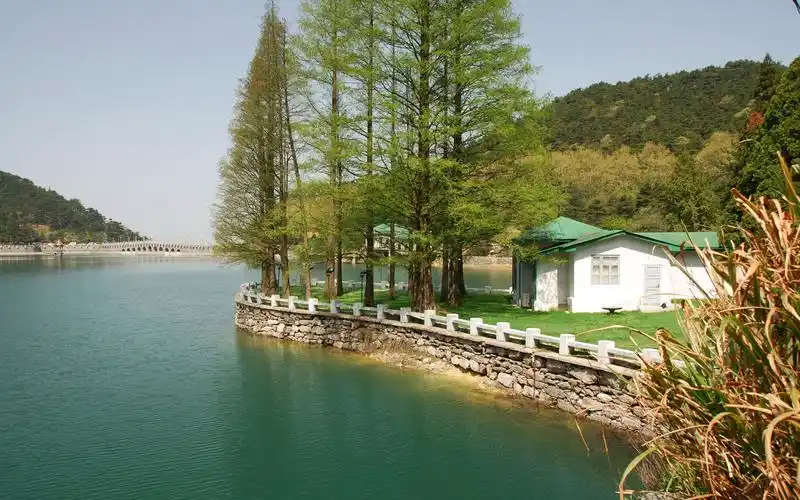 绿色背景,春天,绿湖,绿色,电脑壁纸,壁纸春天的绿湖桌面壁纸