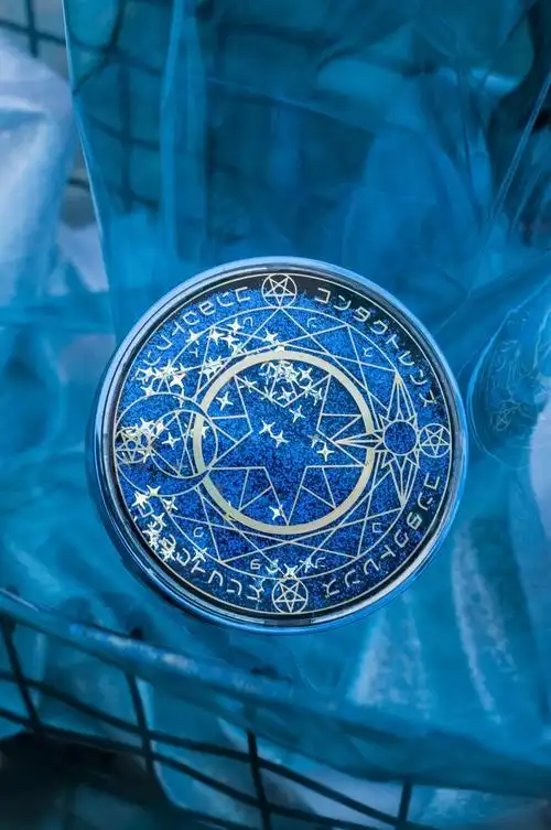 美少女魔法阵小蓝美瞳盒子