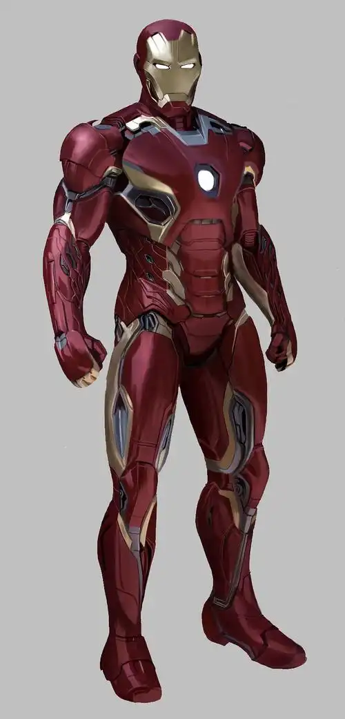 钢铁侠-手绘板练习作品