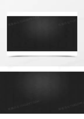 黑色纯色主页装修