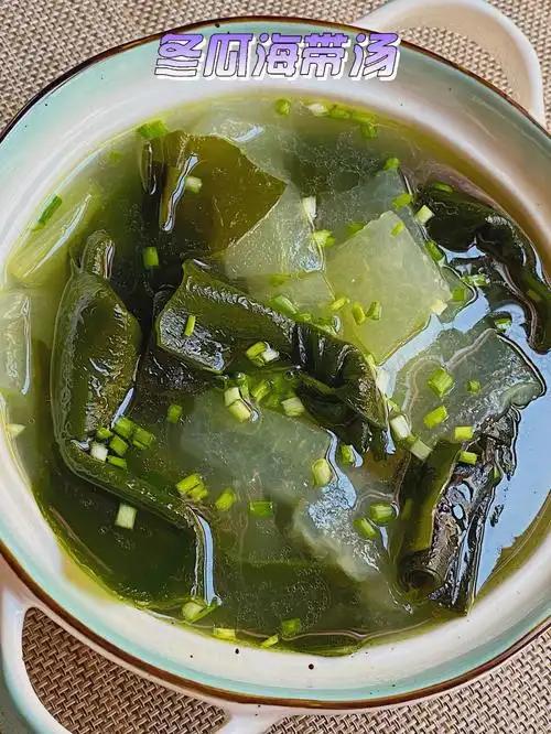 冬瓜海带汤60减脂又鲜美给肠道减负