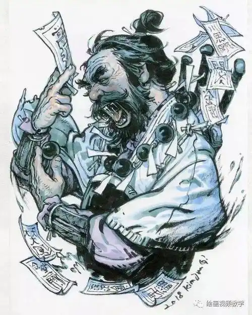 他山之石艺超燃漫画家金政基你们夸我是天才却不知道我背后的努力