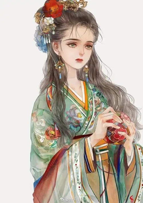 人物手绘古风学习素材分享大全合集,人物手绘,古装插画