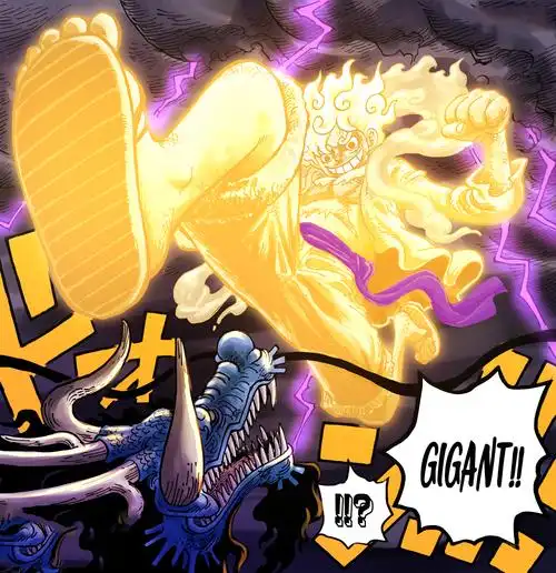 以为路飞的果实拥有双果实系别的特性 , 即有超人系改变地形的能力