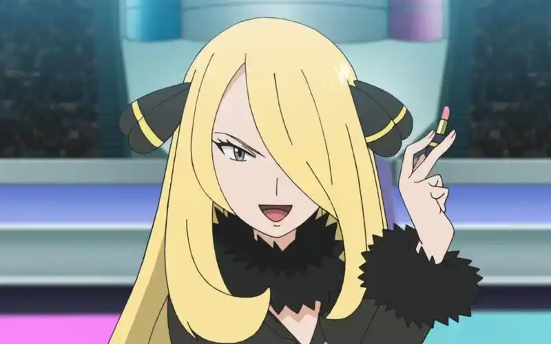 艾莉丝与宝可梦心意相通,竹兰涂口红开启女王表演_哔哩哔哩_bilibili