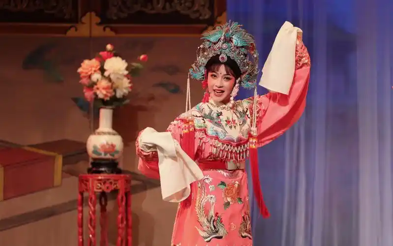 越剧《打金枝—闯宫》片段:陈欣雨