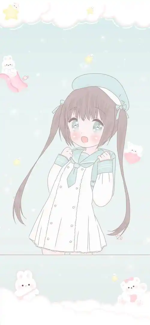 全屏手机壁纸萌萌少女心壁纸