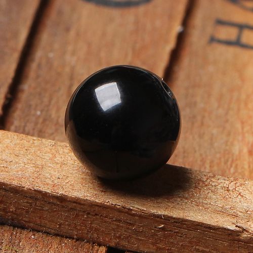 纯天然黑曜石貔貅手链