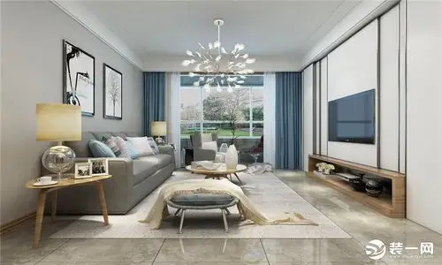 【峰光晟饰】龙湖原著北欧风格案例欣赏-家装效果图-装一网装修效果图