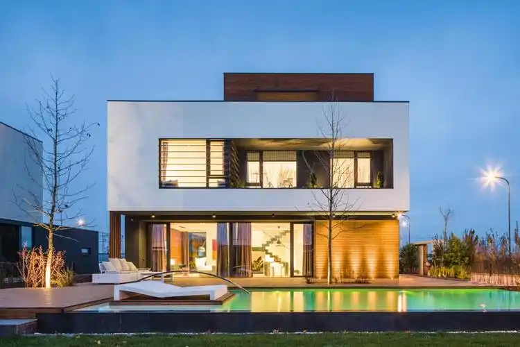 简约风格别墅外观装修图片效果图大全