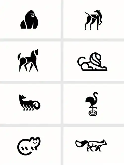 分享一组动物logo设计,一起来学习吧