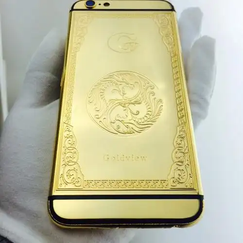 真正土豪金goldview24k黄金版iphone6
